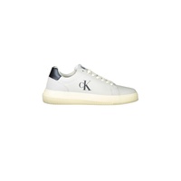 Calvin Klein Men's Gray Polyester Sneaker - 40 EU