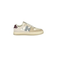 Calvin Klein Men's Beige Polyester Sneaker - 40 EU