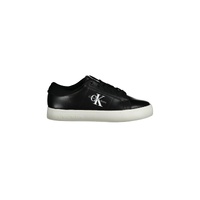 Calvin Klein Women's Black Polyester Sneaker - 39 EU