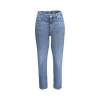 Calvin Klein Women&#39;s Blue Cotton Jeans &amp; Pant - W27 L28