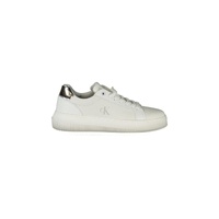 Calvin Klein Women's White Polyethylene  Sneaker - 38 EU