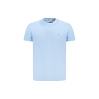 Calvin Klein Men's Light Blue Cotton T-Shirt - XL
