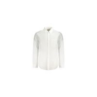 Calvin Klein Men&#39;s White Cotton Shirt - L