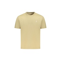 Calvin Klein Men's Green Cotton T-Shirt - XL