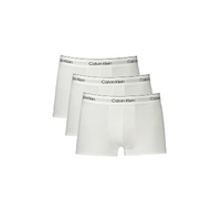 Calvin Klein Men's White Cotton  Boxer - M