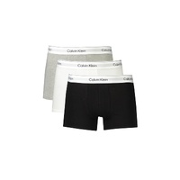 Calvin Klein Men&#39;s Gray Cotton  Boxer - S