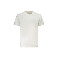 Calvin Klein Men&#39;s White Cotton  T-Shirt - XL