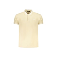 Cavalli Class Men&#39;s Beige Cotton Polo Shirt - M