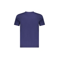 Cavalli Class Men&#39;s Blue Cotton T-Shirt - L