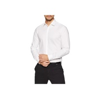 Calvin Klein Men's White Cotton Shirt - 41 IT