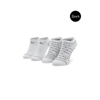Calvin Klein Men's White Cotton Sock - One Size