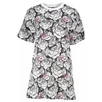 Cavalli Class Women's White Cotton Dress - L