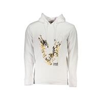 Cavalli Class Men's White Cotton Sweater - XL