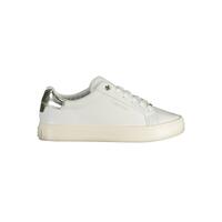 Calvin Klein Women's White Polyester Sneaker - 37 EU