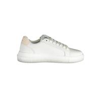 Calvin Klein Women's White Polyester Sneaker - 39 EU