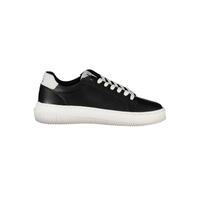 Calvin Klein Women's Black Polyester Sneaker - 40 EU