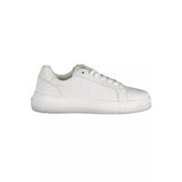 Calvin Klein Women's White Polyester Sneaker - 41 EU