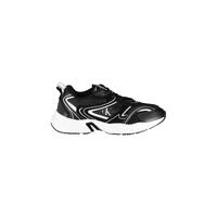 Calvin Klein Men's Black Polyester Sneaker - 41 EU