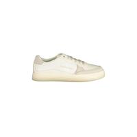 Calvin Klein Men's White Polyester Sneaker - 41 EU