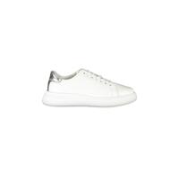 Calvin Klein Women's White Polyester Sneaker - 41 EU
