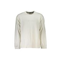 Calvin Klein Men's White Cotton Sweater - L