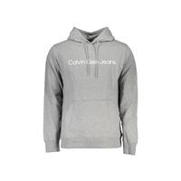 Calvin Klein Men's Gray Cotton Sweater - XL