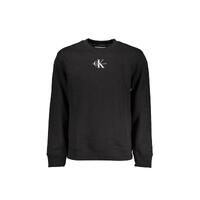 Calvin Klein Men's Black Cotton Sweater - 2XL