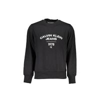 Calvin Klein Men's Black Cotton Sweater - 2XL
