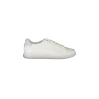 Calvin Klein Women's White Polyester Sneaker - 41 EU