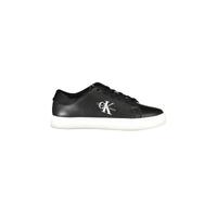 Calvin Klein Men's Black Polyester Sneaker - 42 EU