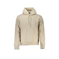 Calvin Klein Men's Beige Cotton Sweater - 2XL