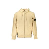 Calvin Klein Men's Beige Cotton Sweater - 2XL