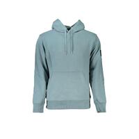 Calvin Klein Men's Green Cotton Sweater - L
