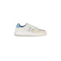 Calvin Klein Men's White Polyester Sneaker - 42 EU