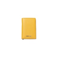 Cerruti 1881 Men's Elegant Yellow Leather Wallet - One Size