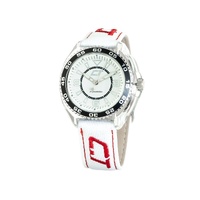 Chronotech Men's White Leather Watch - One Size
