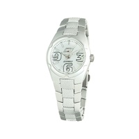 Chronotech Women's Silver Steel Watch - One Size