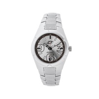 Chronotech Men's Silver Steel Watch - One Size