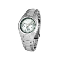 Chronotech Men's Silver Polycarbonate Watch - One Size