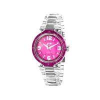 Chronotech Unisex&#39;s Transparent Polycarbonate Watch - One Size