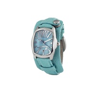 Chronotech Women&#39;s Blue Leather Watch - One Size
