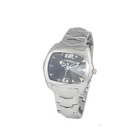 Chronotech Men's Silver Steel Watch - One Size