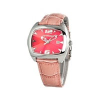 Chronotech Unisex's Multicolor Leather Watch - One Size