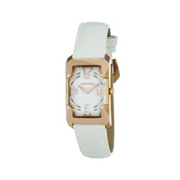 Chronotech Women's White Leather Watch - One Size