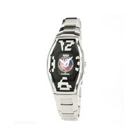 Chronotech Unisex's Silver Steel Watch - One Size
