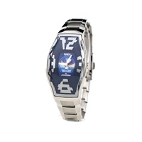 Chronotech Men&#39;s Silver Steel Watch - One Size