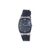 Chronotech Women&#39;s Black Leather Watch - One Size