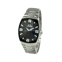 Chronotech Men&#39;s Silver Steel Watch - One Size