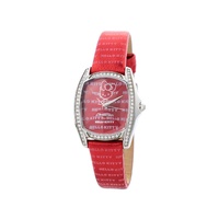 Chronotech Women&#39;s Red Leather Watch - One Size