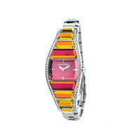 Chronotech Women's Silver Steel Watch - One Size